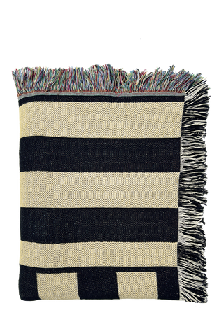 Rail Blanket in Bee Stripe