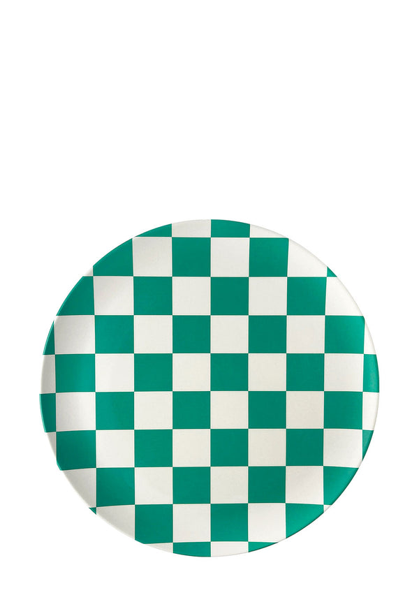 Green Check Side Plate – Xenia Taler