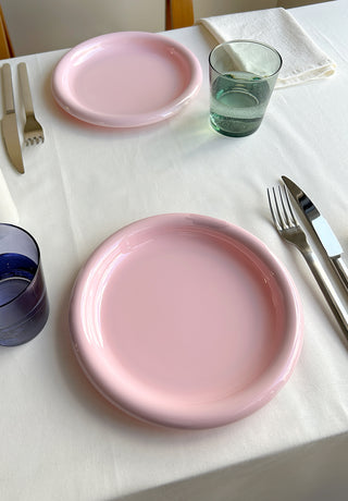 Rolli Side Plate in Pink - Set of 4