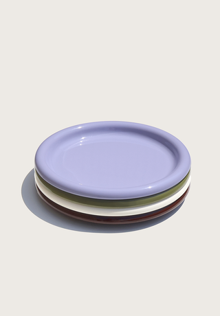 Rolli Dinner Plates in Assorted Colours - Set of 4