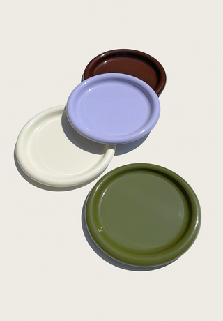 Rolli Dinner Plates in Assorted Colours - Set of 4
