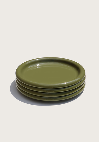 Rolli Dinner Plate in Olive - Set of 4