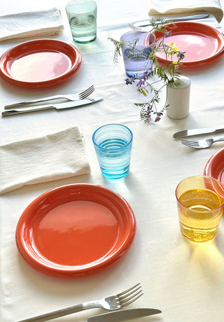 Rolli Side Plate in Poppy - Set of 4