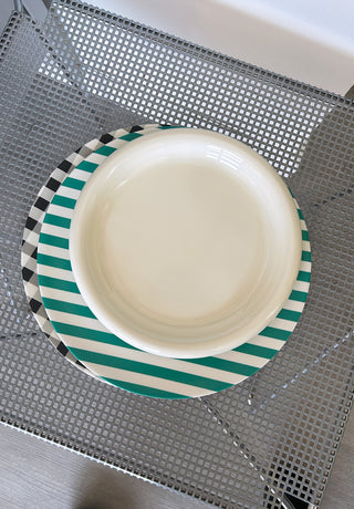 Rolli Side Plate in Cream - Set of 4