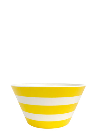 Stripe Bowl Yellow - Set of 4