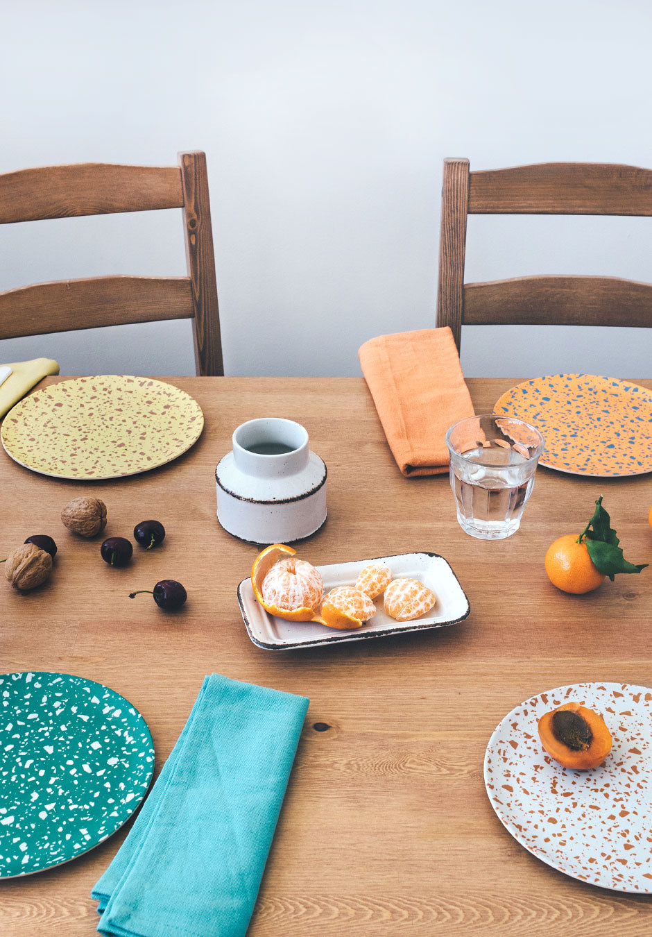 Terrazzo Side Plates Assorted - Set of 4 – Xenia Taler